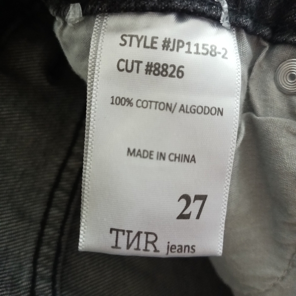 TNR Lawrence High Rise Flare Jeans Size 27, Cotton - Picture 8 of 12